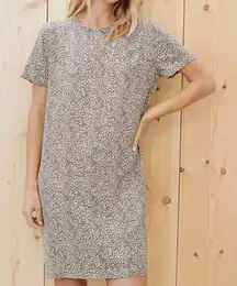 JENNI KAYNE Leopard T-Shirt Dress