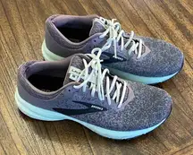 Brooks Women's Launch 6 Sparkle Green Running Shoes Sz 9.5