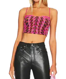 AFRM Pink and Black Women's Top