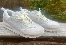 Nike Air Max 90 Futura Sneaker  Women's Sz 9.5 Natural FJ4558-025