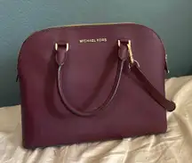 Michael Kors Burgundy Purse