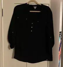 Guess Black  blouse