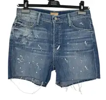 MOTHER The Nomad Fray Short in First Star I See Tonight Wash size 24 Splatter