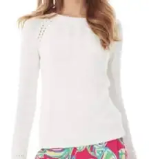 Lilly Pulitzer‎ Seana Cream Colored Sweater size Medium
