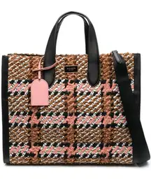 Kate Spade Manhattan Plaid Check Large 2Way Tote Bag Check