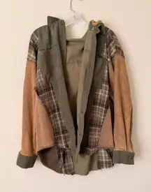 Miss Me Flannel Button-Up