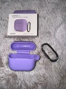 Purple AirPods case 3rd generation 