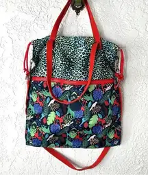 Kipling x Disney The Jungle Book Nylon Medium  Drawstring Shoulder Bag