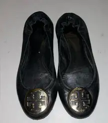 Tory Burch black ballet flat slippers 6.5
