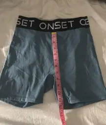 Onset blue workout shorts 
