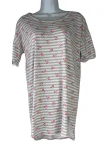 Victoria's Secret Womens Size XS Oversized Cherry Sleep Shirt‎ Loungwear