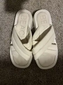 Beach by Matisse Women's Cream Sandals