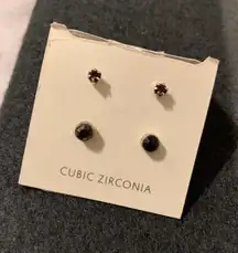 Black Diamond Earrings