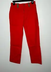 Tipsy Eves red pants size small