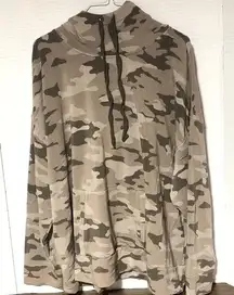 Baby Terry woman’s XXL hoodie in camo