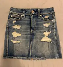 Jean Skirt 