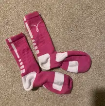Pink  Dri-Fit Socks
