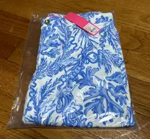 Lilly Pulitzer Kelly High Rise Skinny Ankle Pant Womens Size 10 Resort White NWT