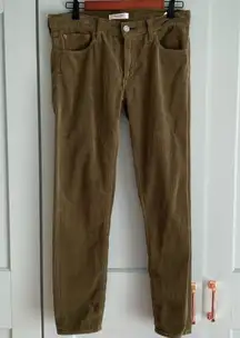 Moussy Vintage Howa Corduroy Pants Green sz 27