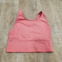 EUC Victoria’s Secret Light Pink Sports Bra Size Large
