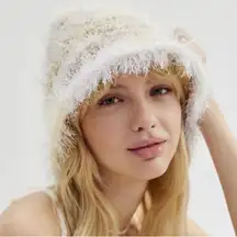 Urban Outfitters Beige Multi Crochet
Bucket Hat