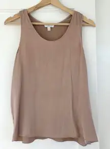 Lunya Washable Silk Tulip Tank Top‎ Sleepwear Delicate Pink Womens Size S