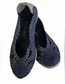 bernie mev. Catwalk Woven Shoes‎ Blue & Grey Size US 7/EU 38