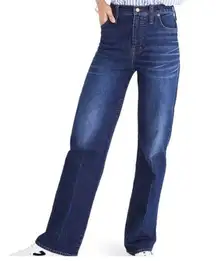Madewell High Waist Dorset Wash Jeans