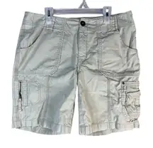 Eddie Bauer Shorts women’s‎ Size 8 Cargo khaki Casual