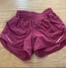 4 Four-Inch Lululemon Hotty Hot Shorts