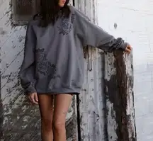 Skull House Designs Pierced Crewneck