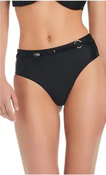 New. Red Carter O-Ring high waisted bikini bottom. Small.