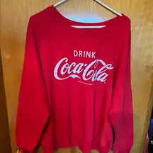 Coca cola sweater