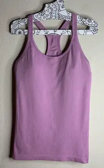 Lululemon Ebb to Street Tank Top Light Support B/C Cup Rose size 10 W1AX1S