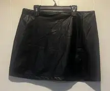 NWT Steve Madden PU leather‎ skirt