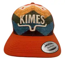 KIMES Colored Zig Zag Mesh Trucker Hat New with tags
