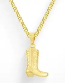 Ariat Cowboy Boot Necklace