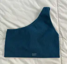 One Shoulder Sports Bra