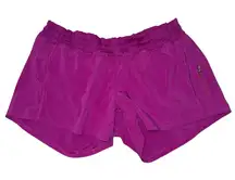 Lululemon Athletica medium purple tracker shorts women’s size 12