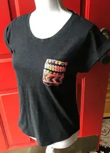 Fluorescent sequined Daytrip Tee