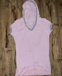 light pink ohio state shirt with hood