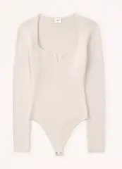 Abercrombie Sweetheart Sweater Bodysuit