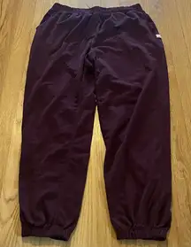 Vuori Maroon Heather Boyfriend Jogger Sweatpant Sz M
