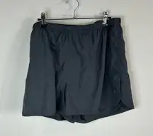 Danskin Women’s L Active Running Shorts Gray Lightweight Gym Athletic Lined