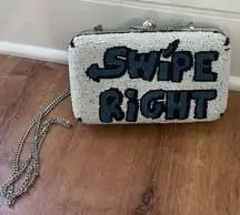 Circus by Sam Edelman Swipe Right Clutch Bedazzled