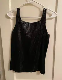 I.N.C  Sequin Tank