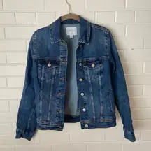 Old Navy Dark Wash Denim Jean Jacket