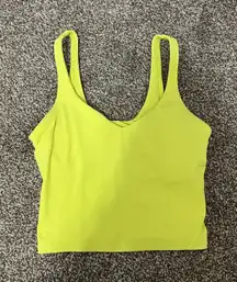 Neon Yellow Lululemon Align Tank