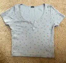 Brandy Melville floral Top