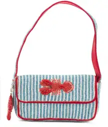Viral Beaded Lobster Shoulder Bag + Lobster Charm | NWT